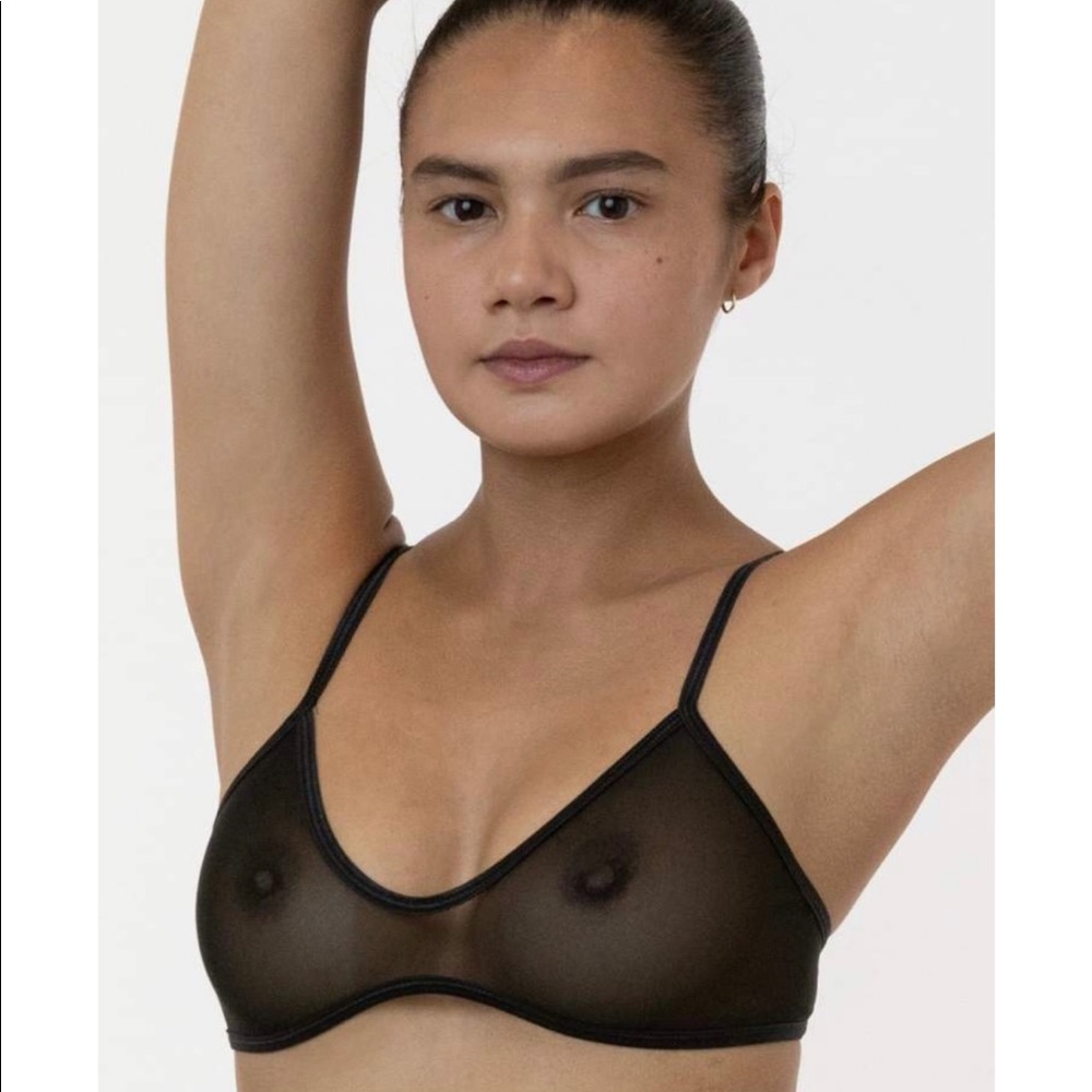 Micro Mesh Spaghetti Bralette